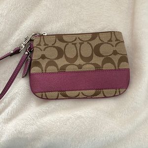 Coach wristlet